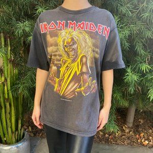 Iron Maiden Heavy Metal Original Vintage Tee